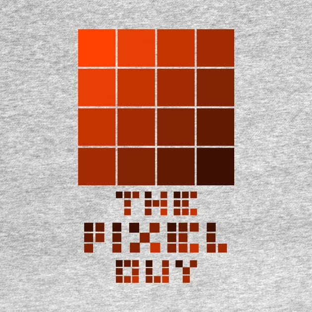 the pixel guy design for the pixel lover - green by JAXARTBOOK